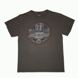 GM Official Chevrolet Pistons Circle Logo T-shirt
